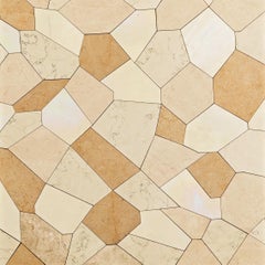 Floor Waterjet Cut Marble Tiles Available in Different Marbles Combination