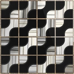 Floor Waterjet Cut Marble Tiles Available in Different Marbles Combination