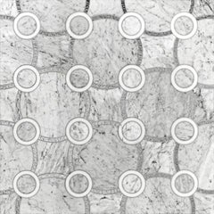 Baldosas de mármol cortadas por chorro de agua disponibles en diferentes combinaciones de mármol