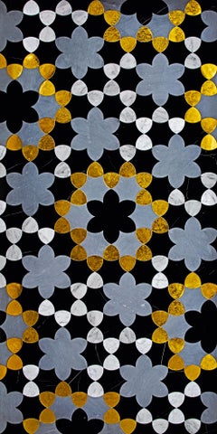 Floor Waterjet Cut Marble Tiles Available in Different Marbles Combination