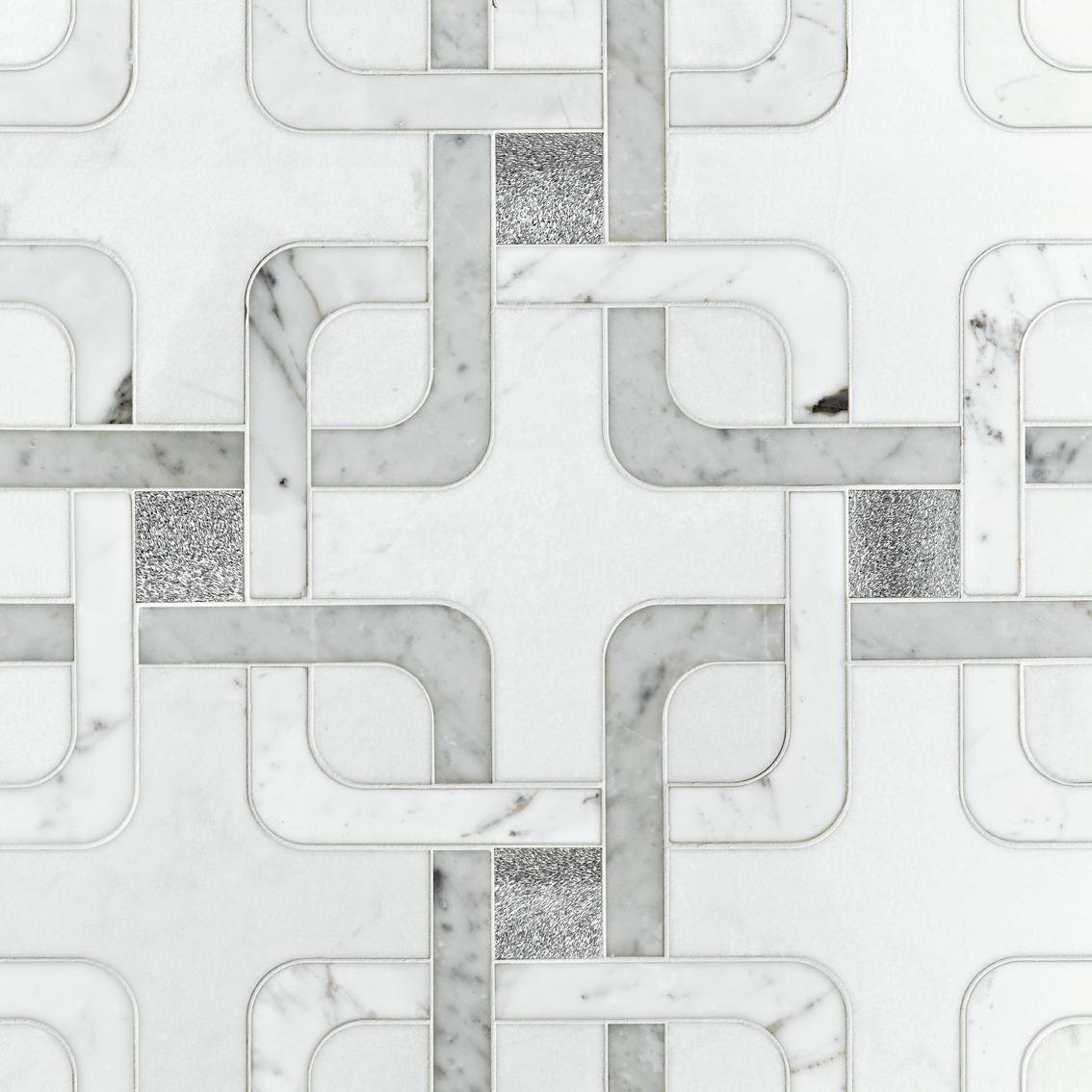 waterjet cut tiles