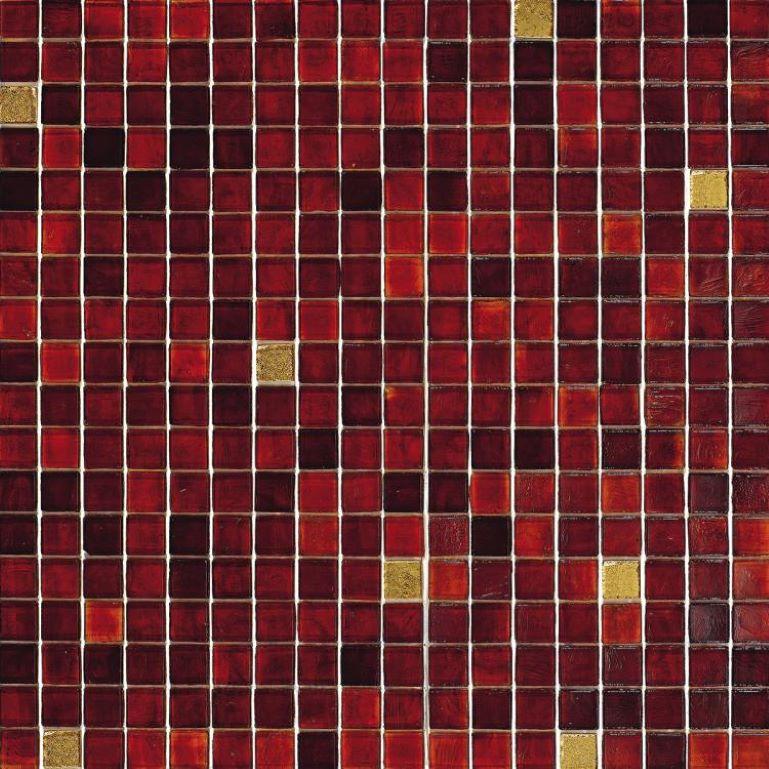 Flooring Glass Mosaic Tile with Gold Leaf Customizable for Indoor and Outdoor For Sale 4
