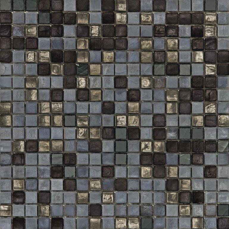 Flooring Glass Mosaic Tile with Gold Leaf Customizable for Indoor and Outdoor For Sale 5