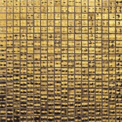 Pavimento Mosaico de Vidrio con Pan de Oro Personalizable para Interior y Exterior