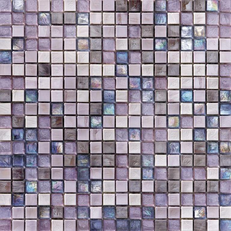Italian Flooring Glass Mosaic Tile with Gold Leaf Customizable for Indoor and Outdoor For Sale