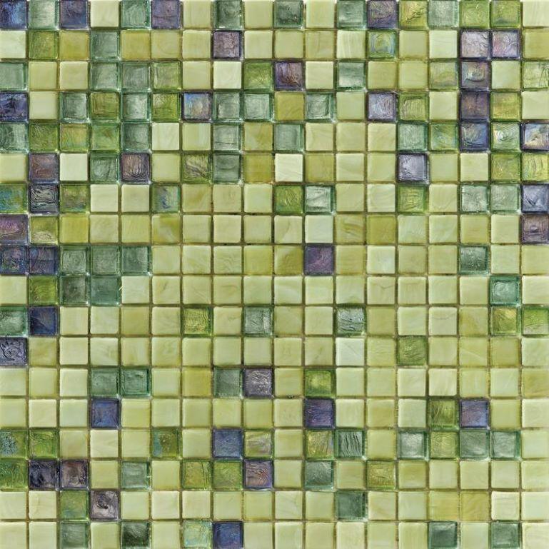 Flooring Glass Mosaic Tile with Gold Leaf Customizable for Indoor and Outdoor For Sale 1