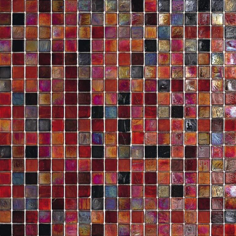 Flooring Glass Mosaic Tile with Gold Leaf Customizable for Indoor and Outdoor For Sale 3