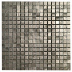 Revêtement de sol Mosaïque de verre avec feuille de platine Personnalisable Indoor et Outdoor