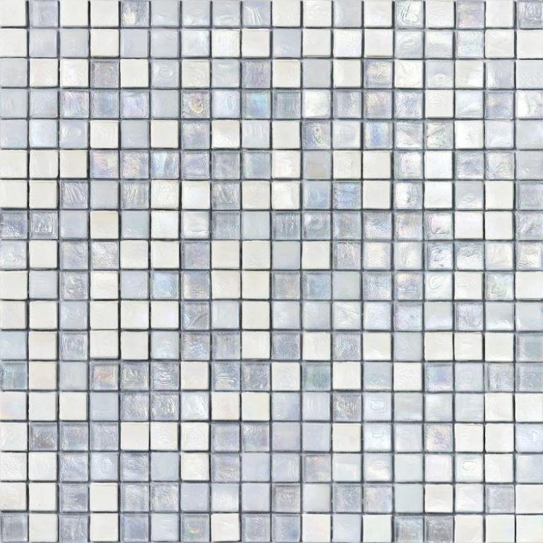 Modern Flooring Glass Mosaic Tiles Blend Customizable for Indoor and Outdoor Use For Sale