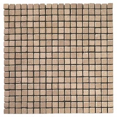 Mosaïque de marbre Amarelo Marlena de qualité supérieure, finition polie ou adoucie