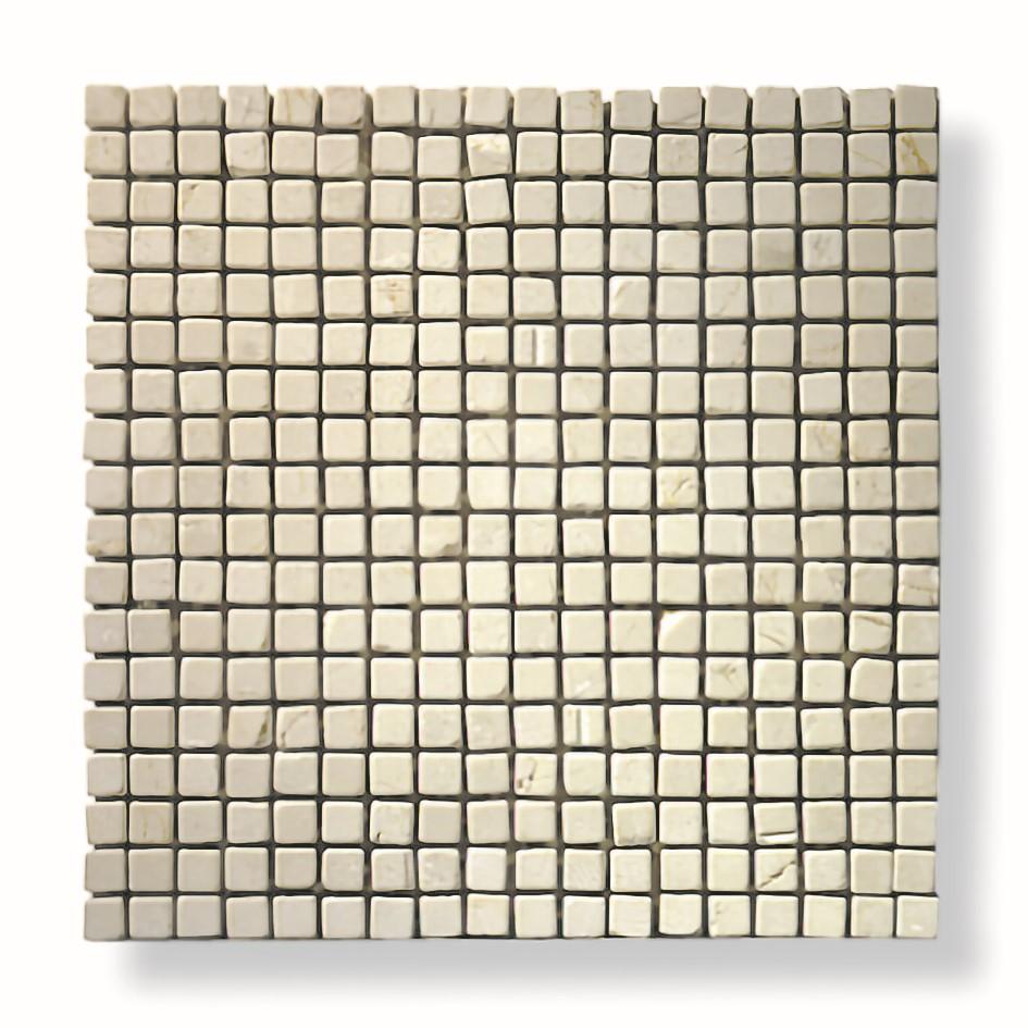 Italian Flooring Top Quality  Crema Marble Mosaic Polished or Honed Finish For Sale