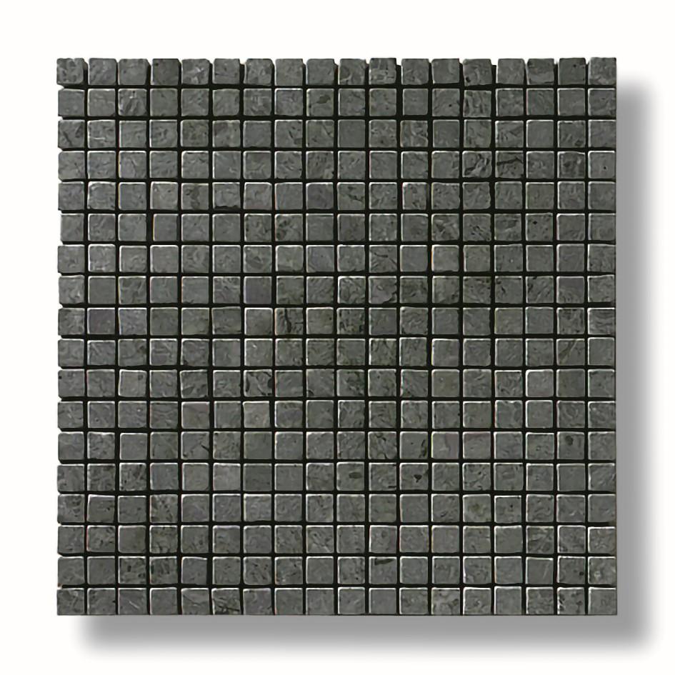Stehplatte in Qualität von olivgrünem Marmormosaik in polierter oder gehobener Oberfläche (Italienisch) im Angebot