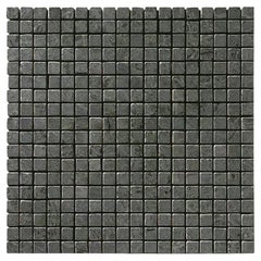 Stehplatte in Qualität von olivgrünem Marmormosaik in polierter oder gehobener Oberfläche
