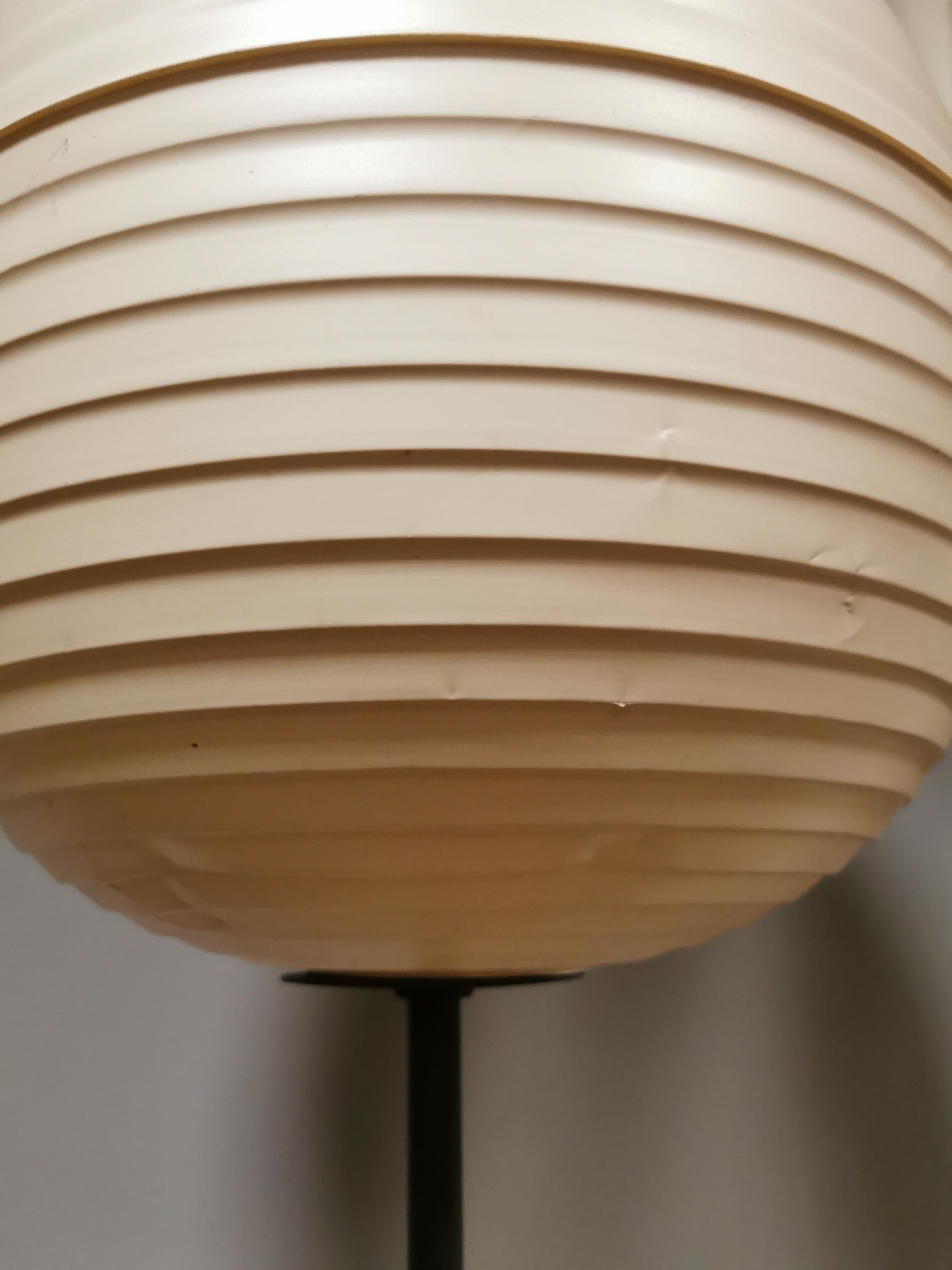 Lampadaire Bega 50s Tripode Allemagne Rar Métal Plastique Moonlamp en vente 7