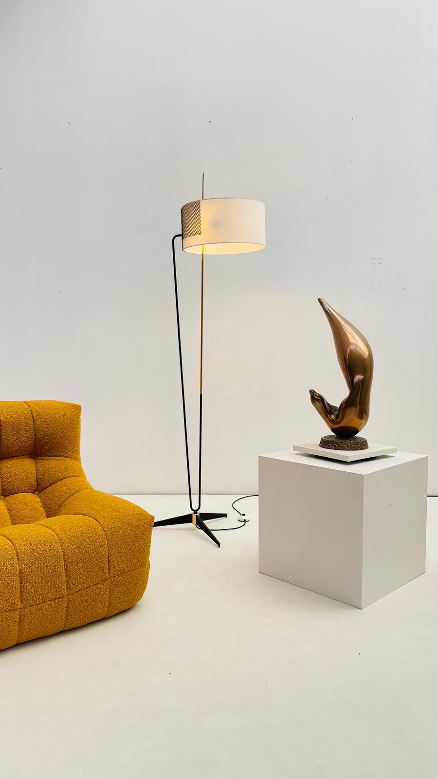 Mid-Century Modern Floorlamp by Maison Arlus - c.1950 For Sale