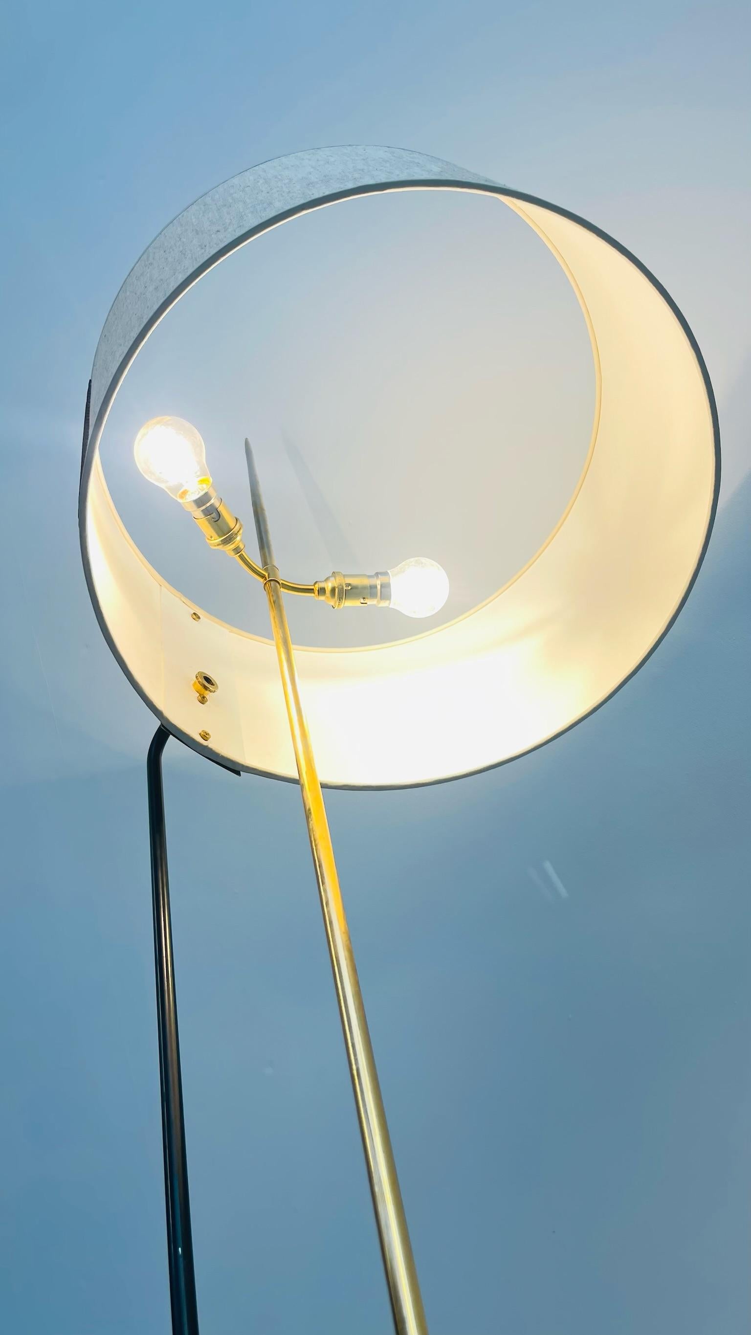 Lámpara de pie de Maison Arlus - c.1950 Metal en venta