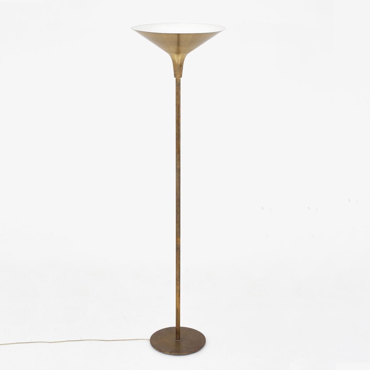Scandinavian Modern Floorlamp by T.H Valentiner For Sale