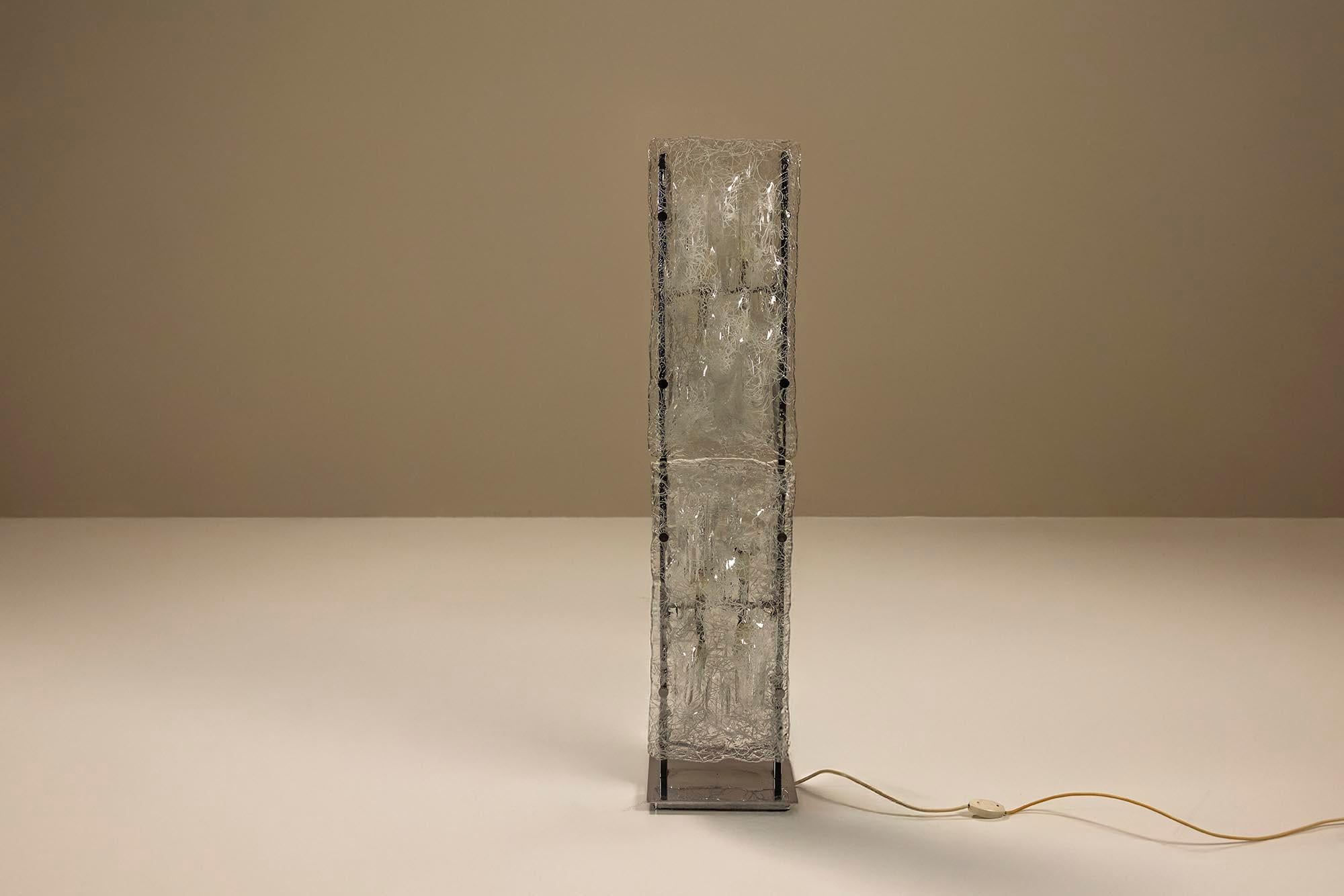 Late 20th Century Floorlamp by Tony Zuccheri for Mazzega, Italy 1970s For Sale