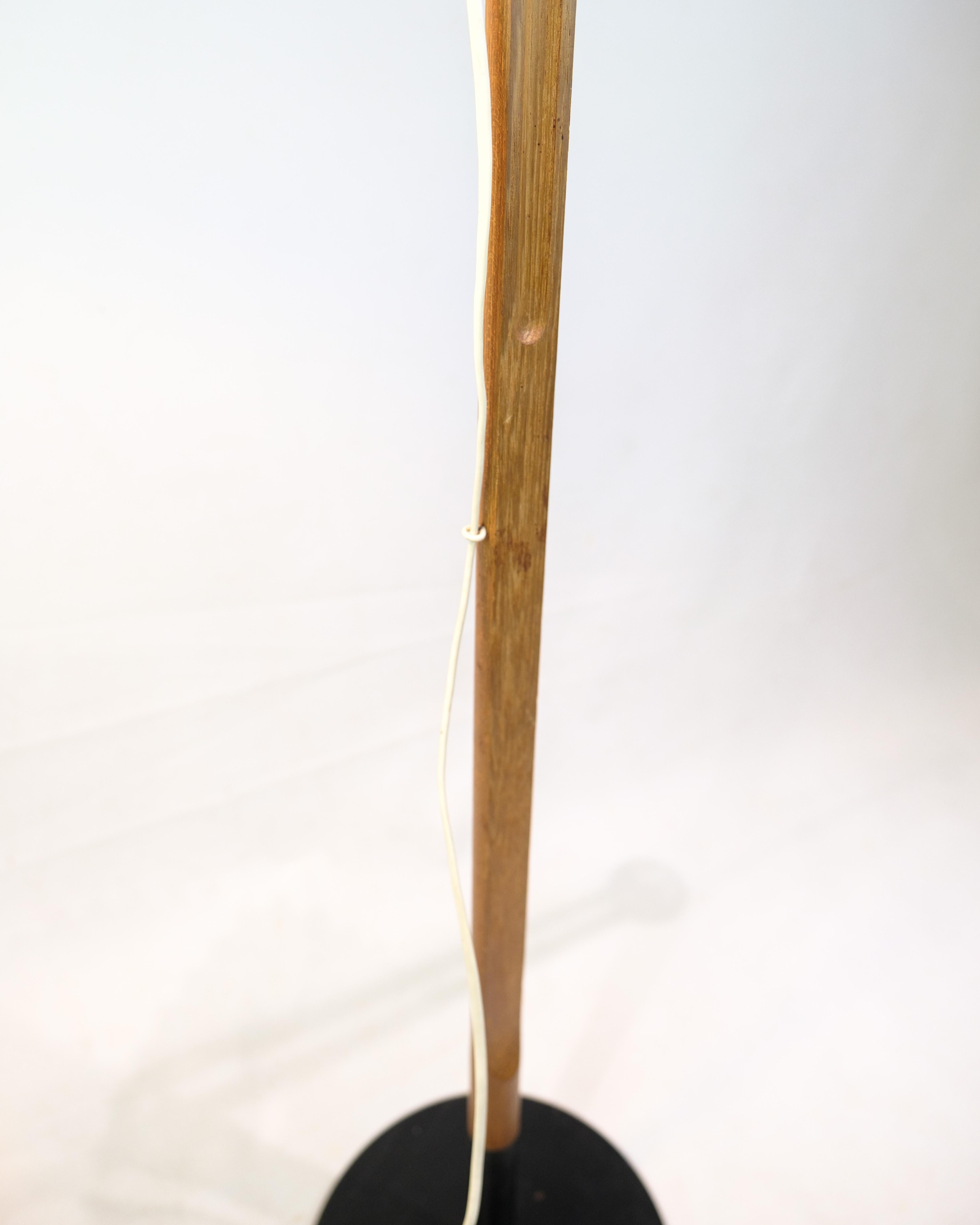 Lampada Flor modello 325 in teak di Vilhelm Wohlert per Le Klint degli anni '50 In condizioni buone in vendita a Lejre, DK