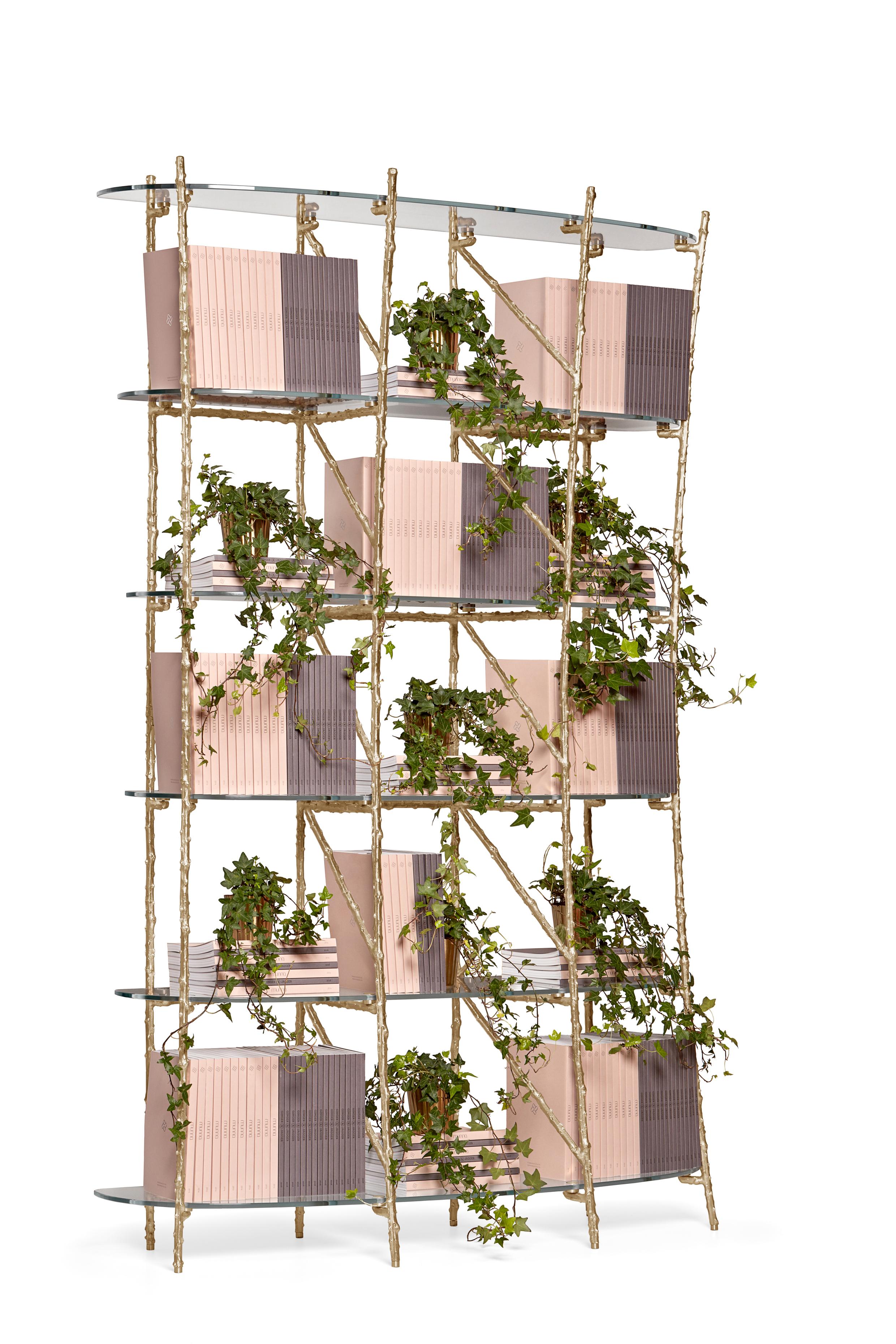 Portuguese Flora Bookcase by Ginger & Jagger For Sale