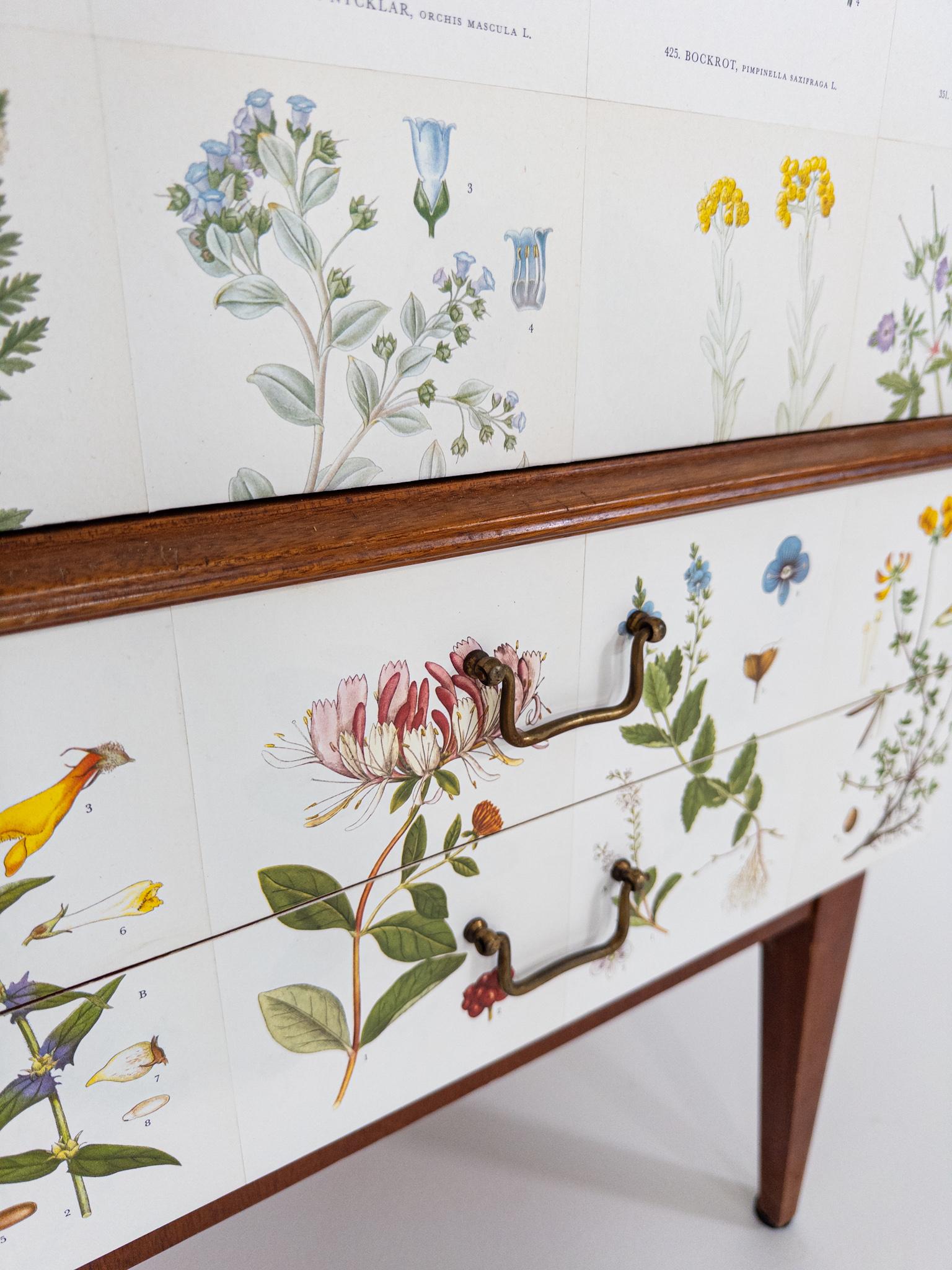 Mogano Mobile Flora - Carlsson & Reicke, Stoccolma, anni '50 in vendita