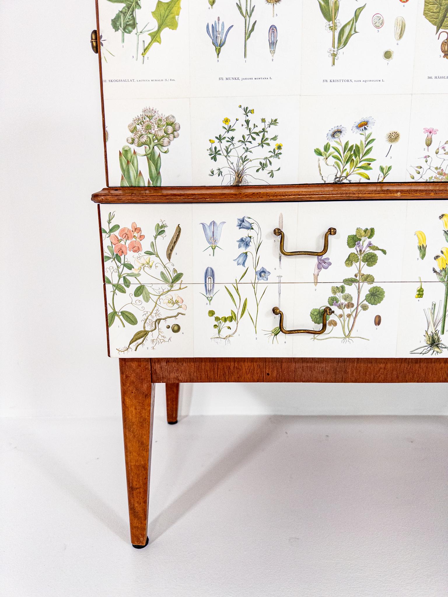 Mobile Flora - Carlsson & Reicke, Stoccolma, anni '50 in vendita 1