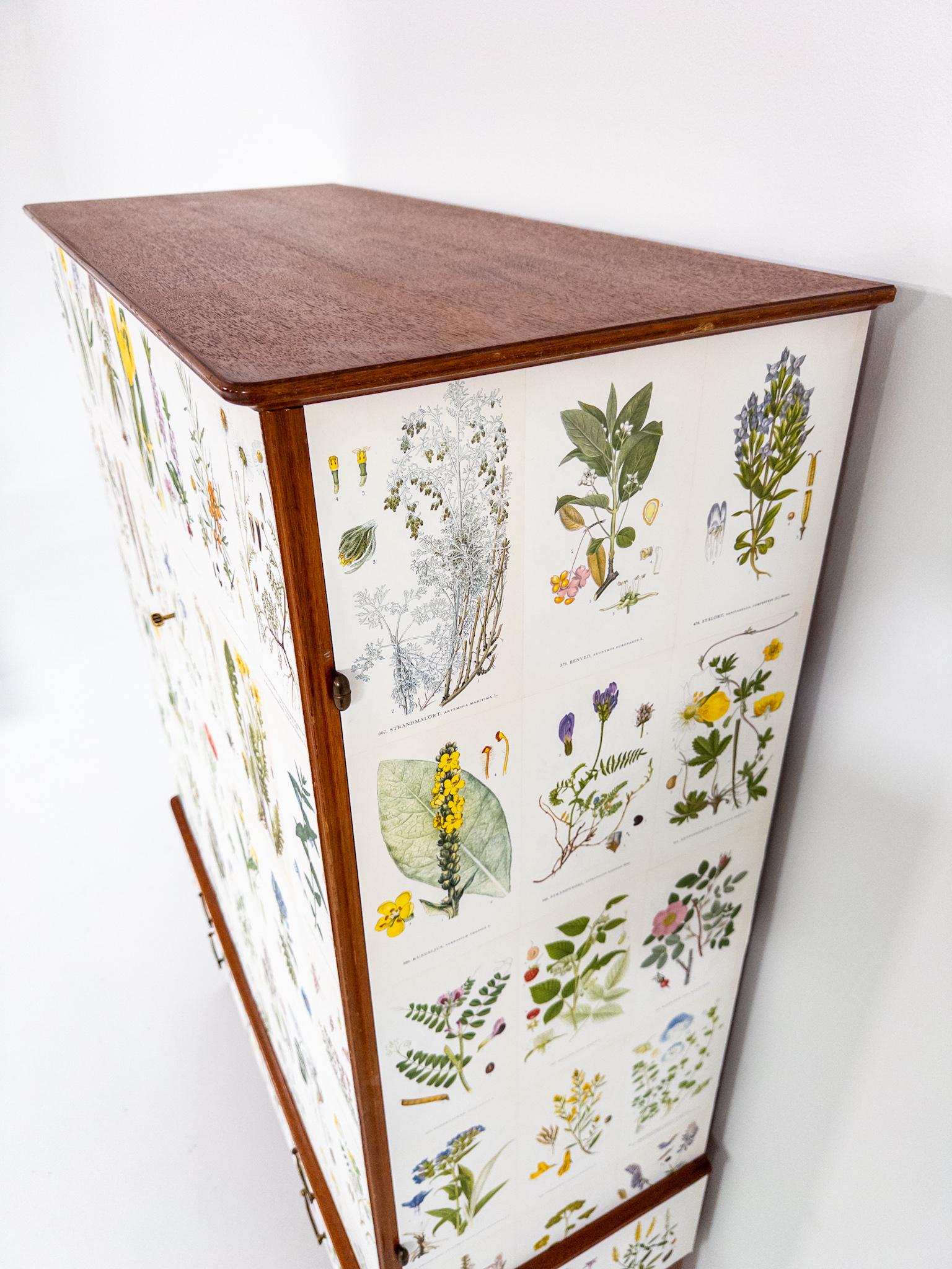 Mobile Flora - Carlsson & Reicke, Stoccolma, anni '50 in vendita 2