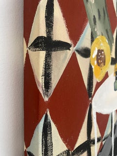 CONTEMPORARY Painting Flowers Interiors Argentine Artist Flora Castiglia Llora