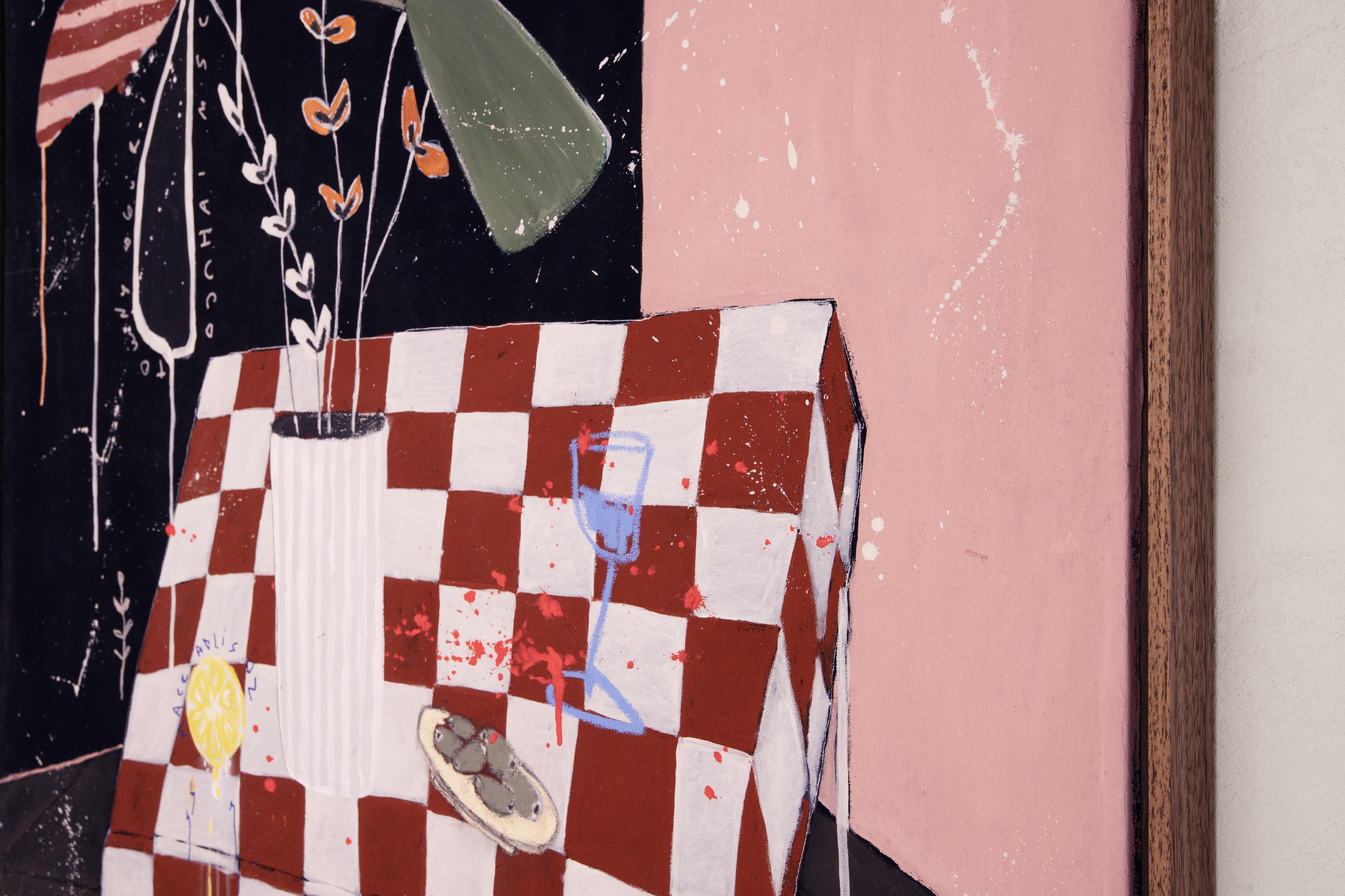 NEU CONTEMPORARY Figurative abstrakte Blumen Pflanzgefäße Früchte Flora Castiglia im Angebot 4