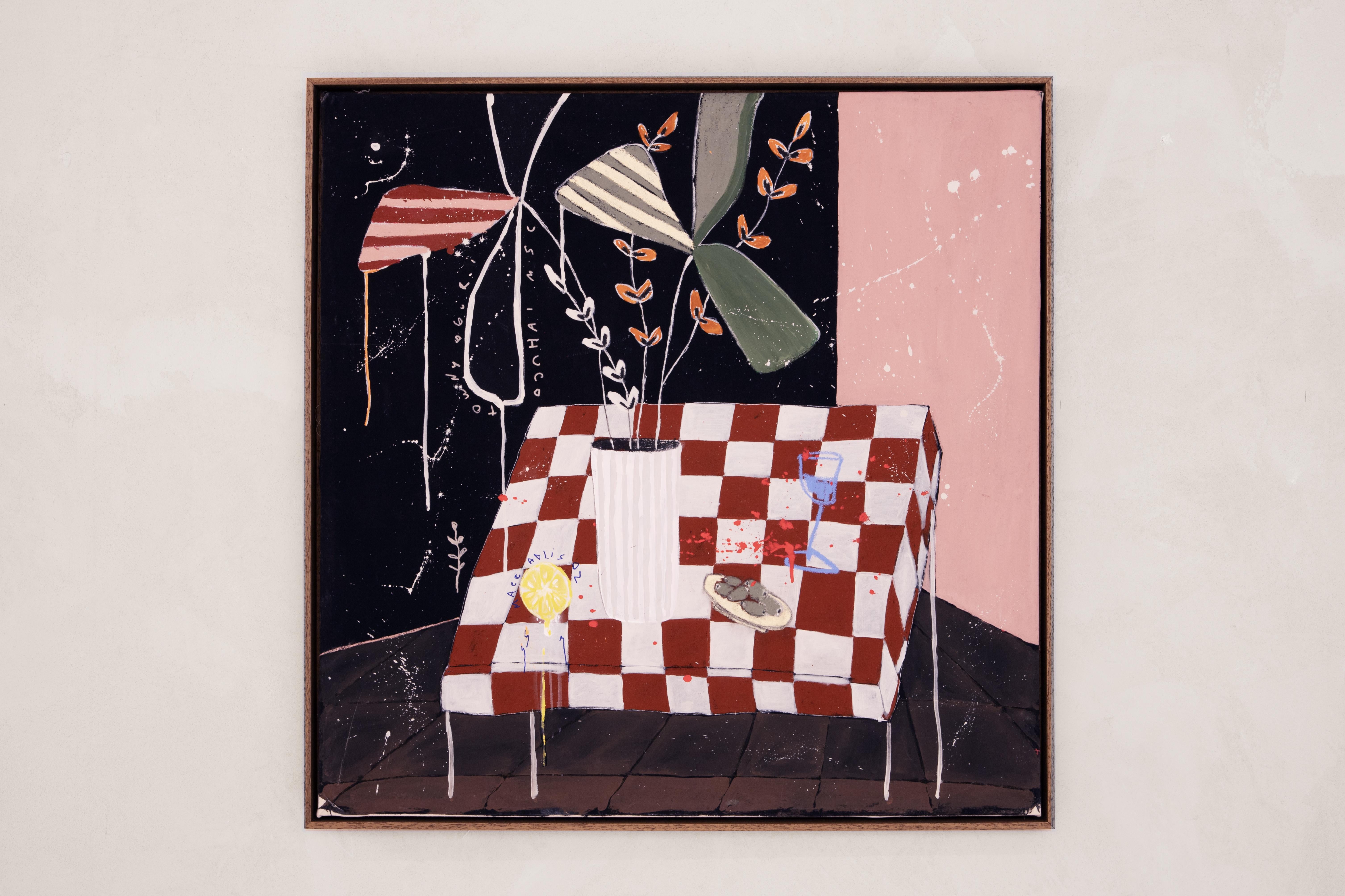 NEU CONTEMPORARY Figurative abstrakte Blumen Pflanzgefäße Früchte Flora Castiglia im Angebot 5