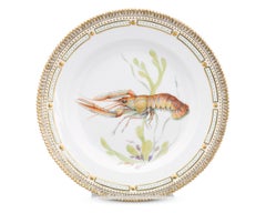 Flora Danica Crustacean Plate by Royal Copenhagen