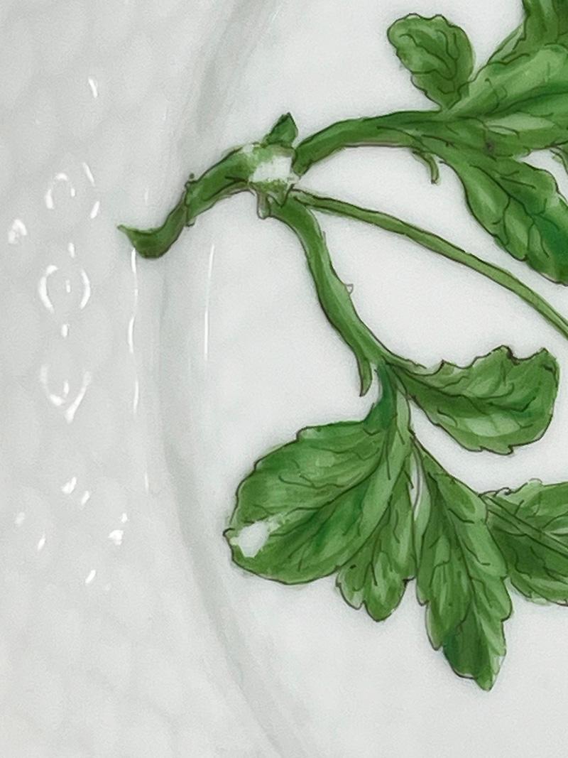 Assiettes à déjeuner en porcelaine Flora Danica par Bing & Grøndahl, Danemark 1927-1928 en vente 4
