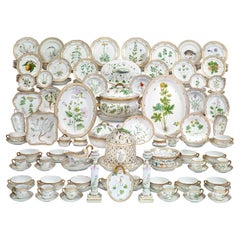 Used Flora Danica Porcelain Dinner Service, 153 Pieces