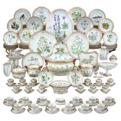 Flora Danica Porcelain Dinner Service by Royal Copenhagen, 119 Pieces