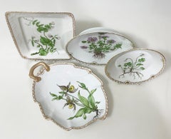 Flora Danica porcelain dishes by Bing & Grøndahl, Denmark 1928-1932