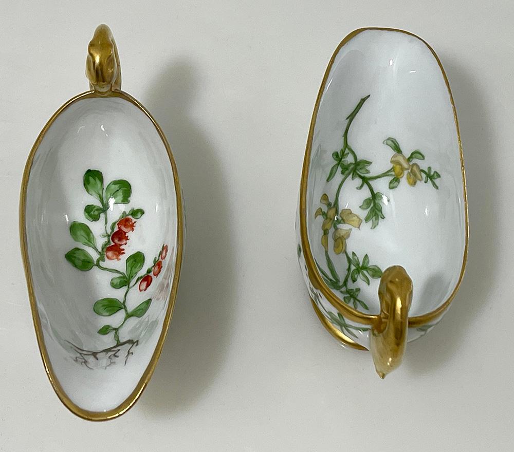 Saucières Flora Danica en porcelaine de Bing & Grøndahl, Danemark 1926-1930 en vente 10