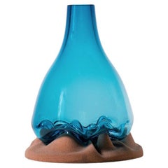 Carafe Flora • Édition du lac • Turquoise • Sable