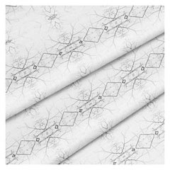 Tissu Flora au mètre en couleur nœud, vendu en lot de 3 ouvrages