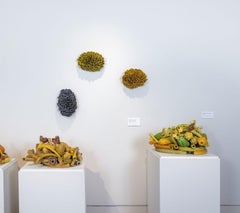 Flora Forest, and Orchard in Yellow and Green by Anat Shiftan