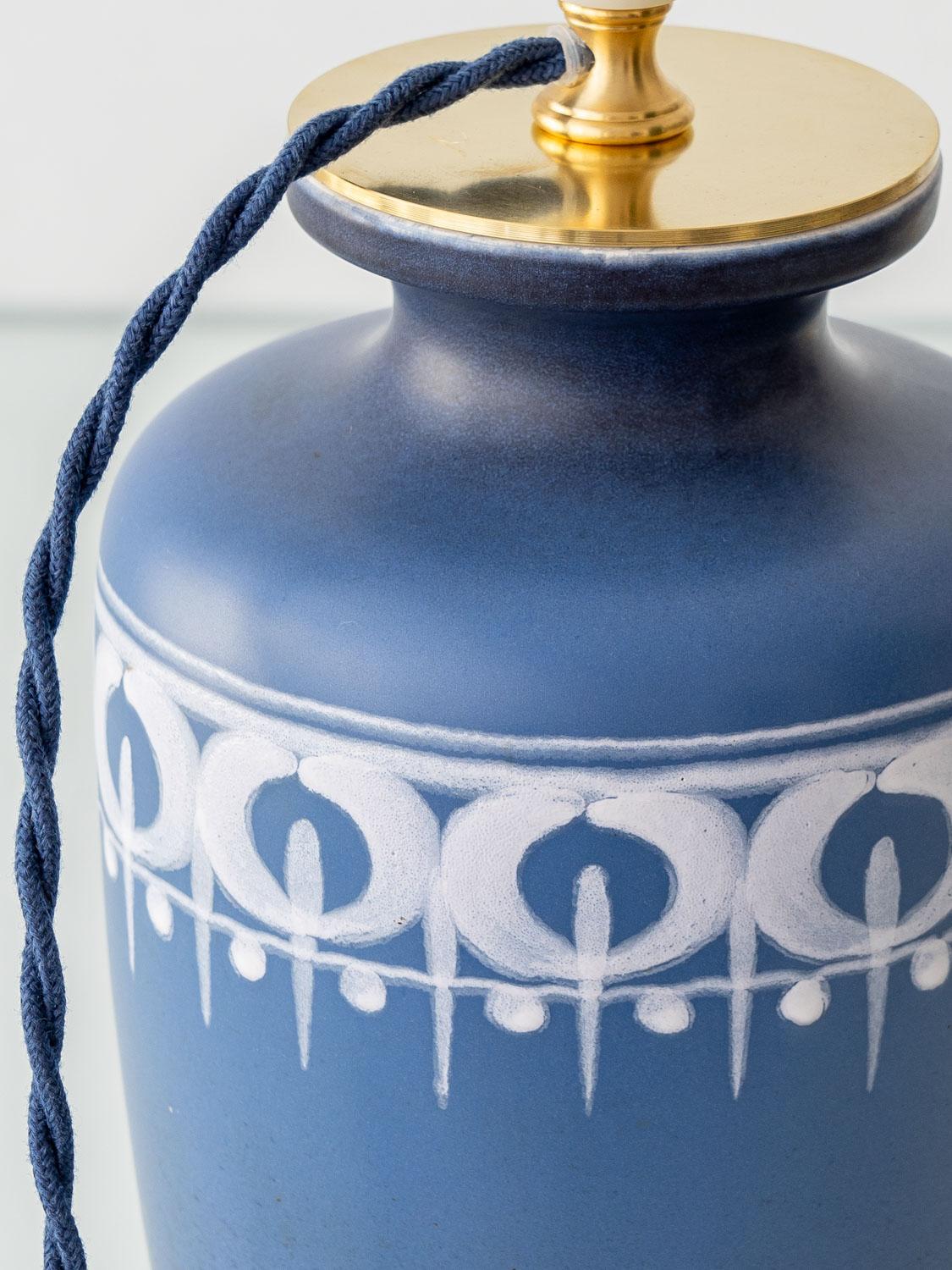 Olandese Lampada da tavolo Flora Gouda Lotus, 1977, paralume New Liberty London in vendita
