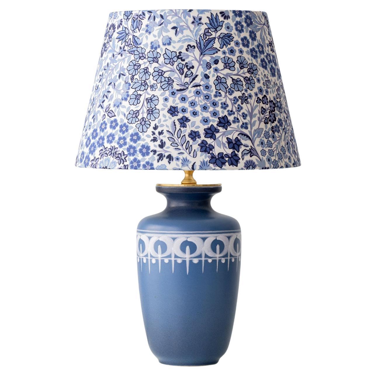 Lampada da tavolo Flora Gouda Lotus, 1977, paralume New Liberty London