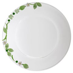 Flora Handcrafted Glass Service Plate by Casarialto