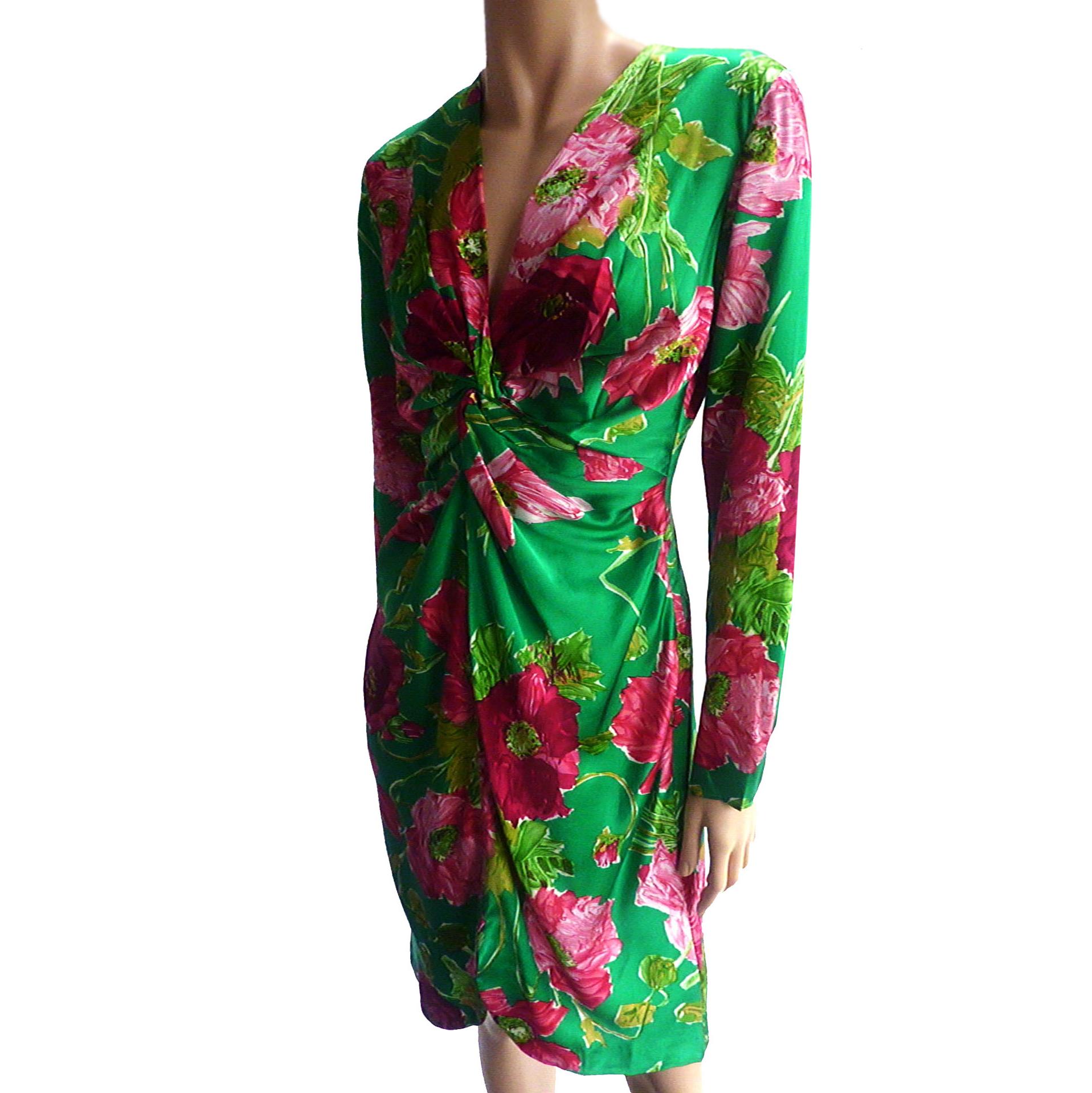 flora kung silk dress