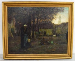 Flora Macdonald Reid, Well Listed British Artist, City Scenery, Oil