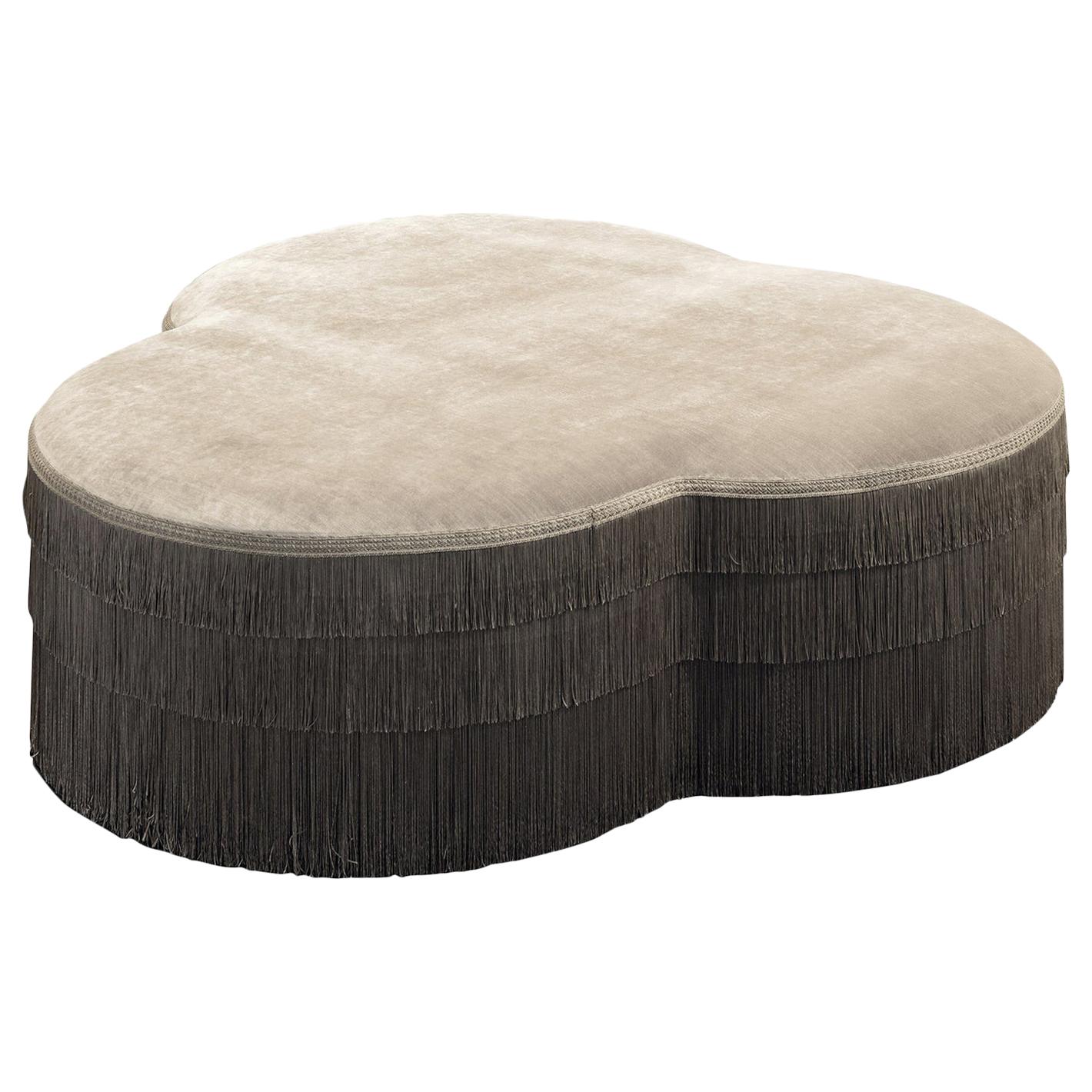 Flora Ottoman by Chiara Provasi For Sale