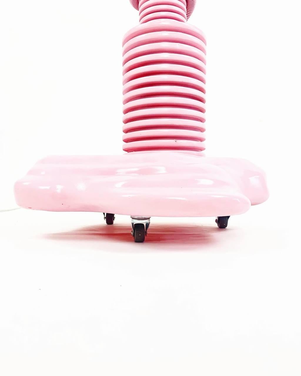 Postmoderne Lampe à rouleaux Flora de Louis Bressolles en vente