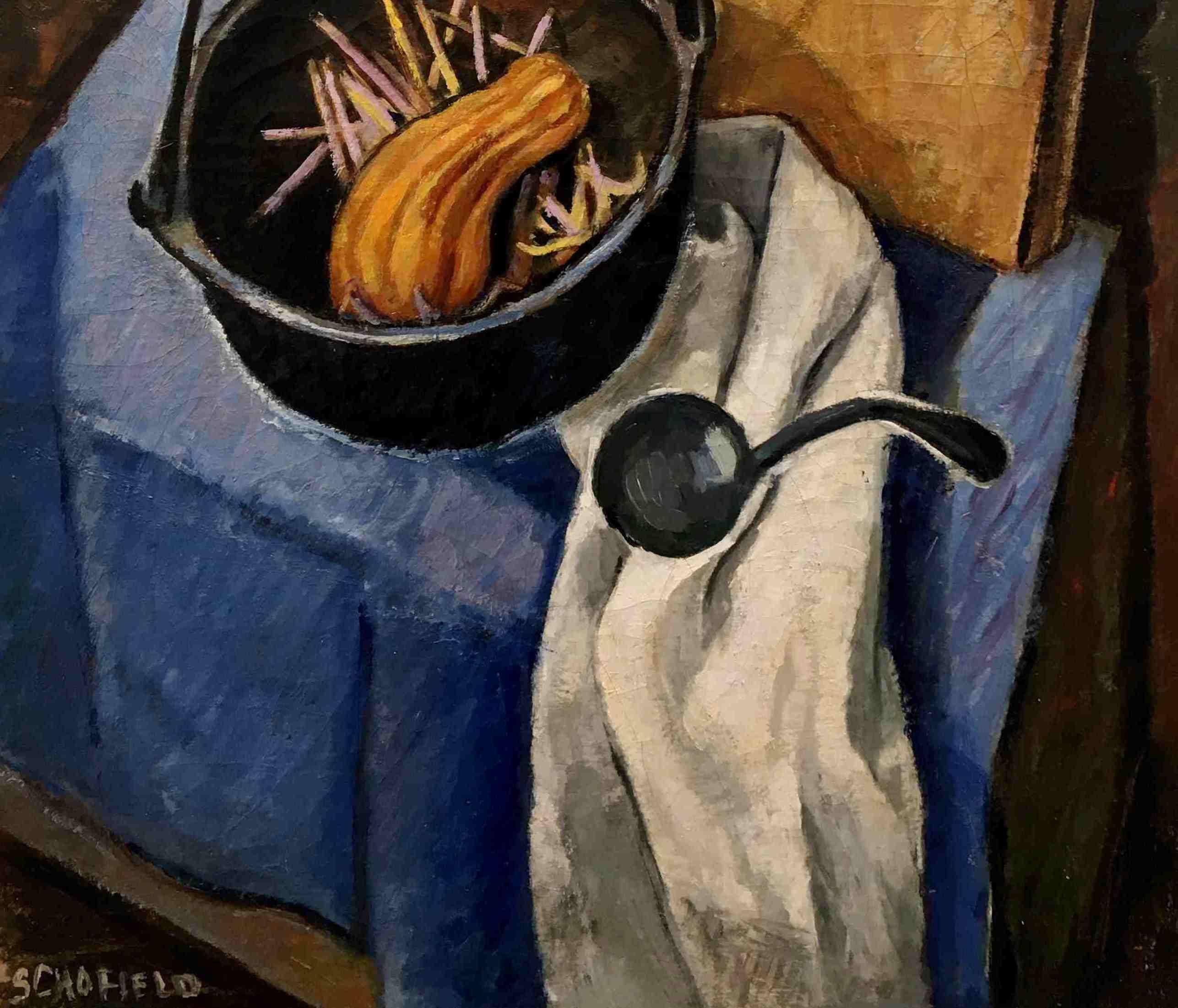 Still Life - American Modern Painting by Flora Schofield
