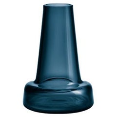 Flora Vase Long Neck Dark Blue
