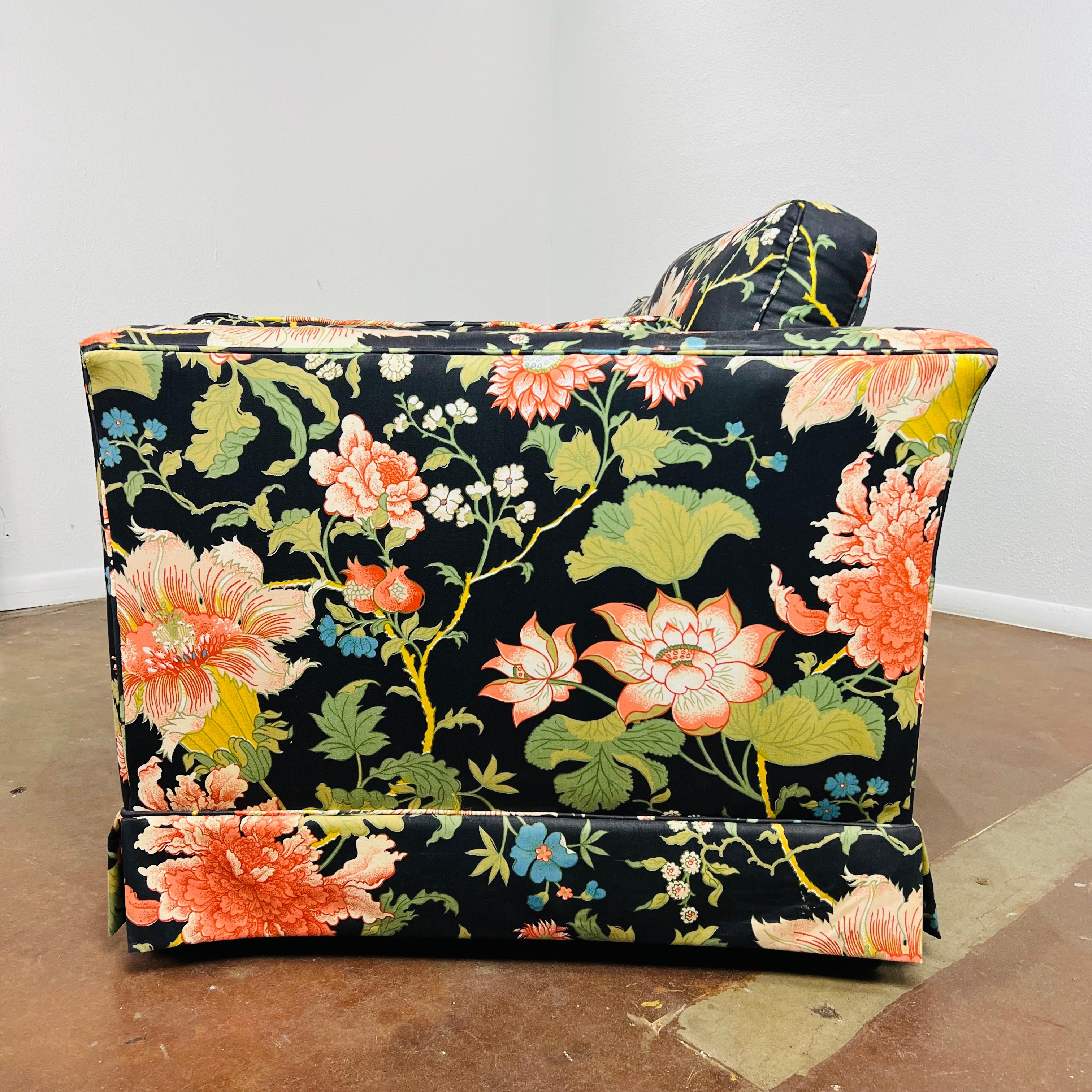 Late 20th Century Floral 3 Seat Vintage Sofa by Stanton Cooper