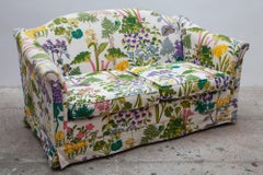 Floral and Nature Patterned Sofa, Bench Designed by Gocken Jobs, Sweden